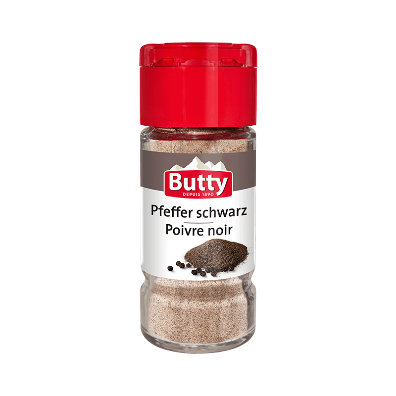 Schwarzer Pfeffer Gemahlen