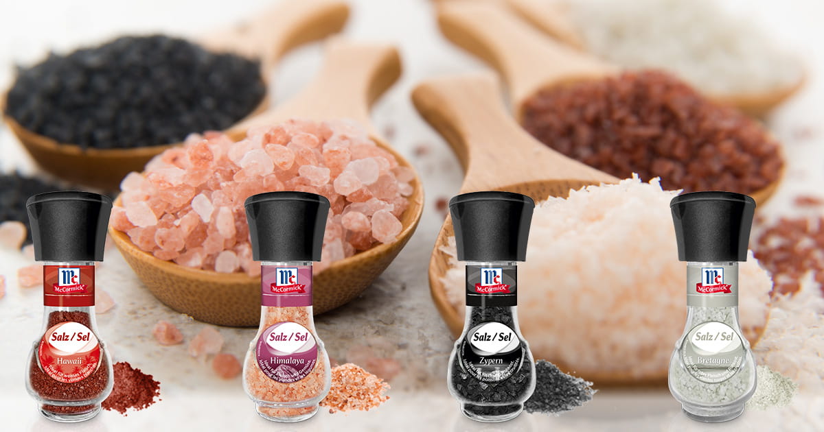 Die neue Salz-Palette von McCormick: Die Geschichte