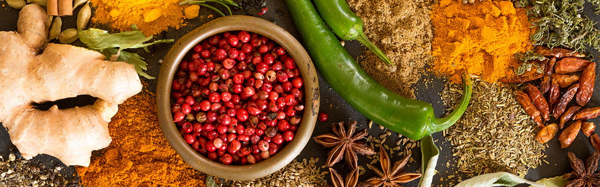 Gewürze verfeinern täglich Ihre Gerichte