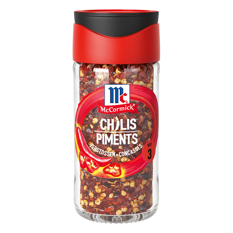 Chilies zerstossen