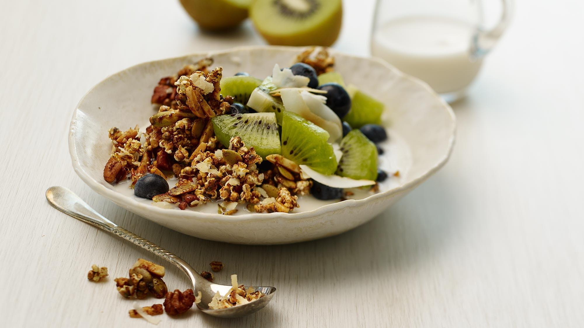 Granola de sorgho soufflé