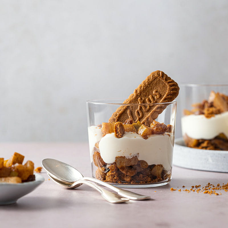 Quark Birnen-Trifle (vegan)