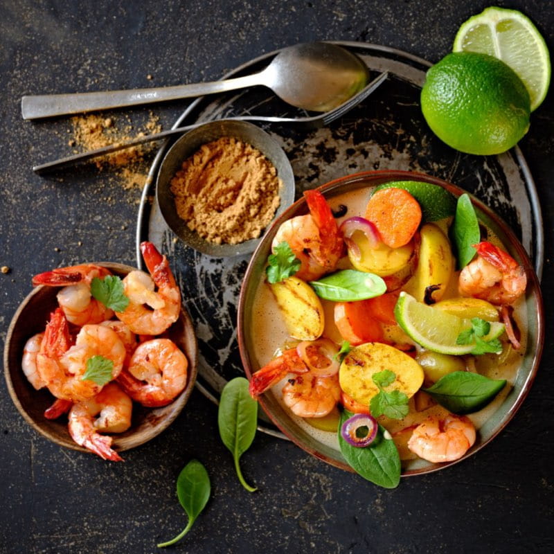 Ingwer Kokosnuss Stew