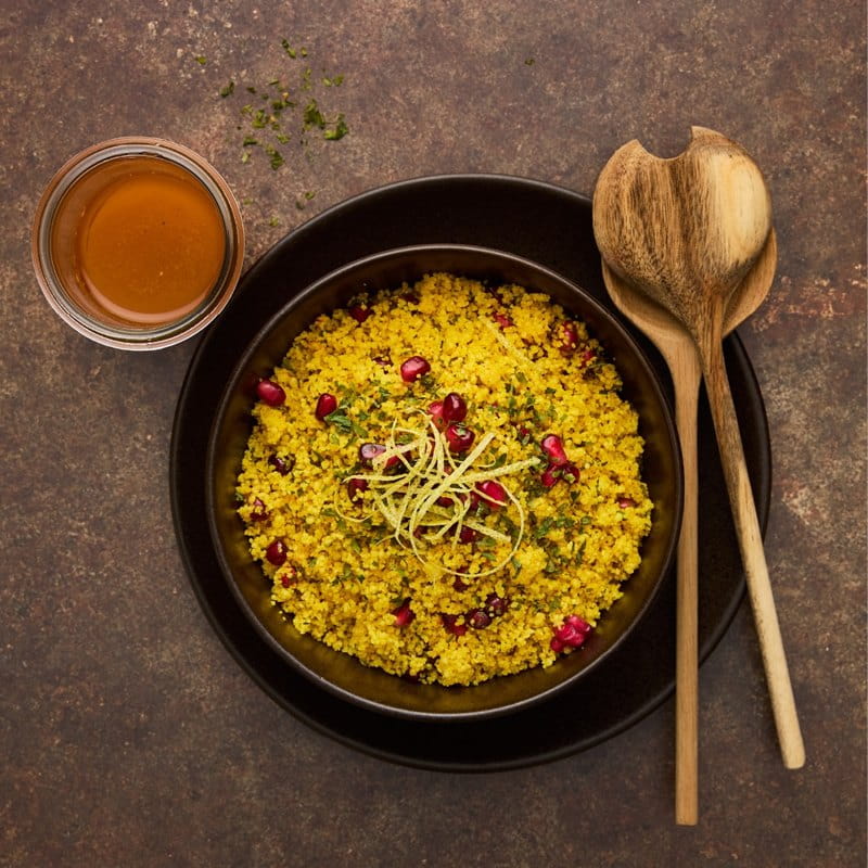 Kurkuma-Couscous-Salat