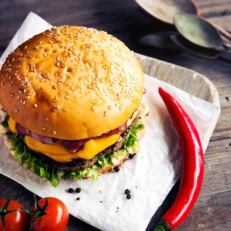 Beefburger American Style