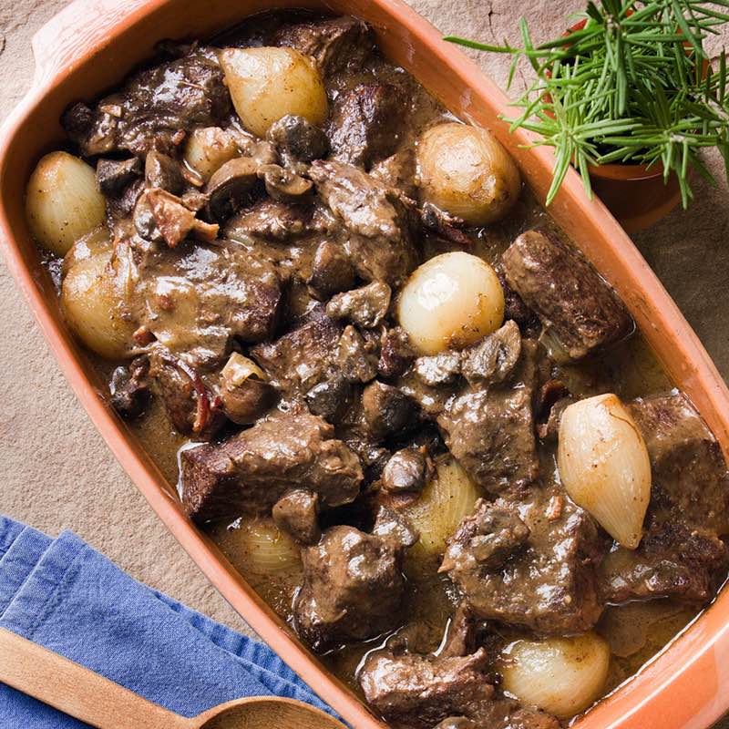 Mijoté de bœuf aux aromates