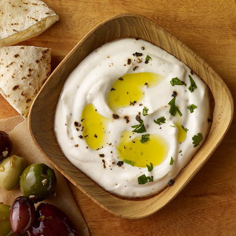 Knoblauch-Pfeffer-Labneh