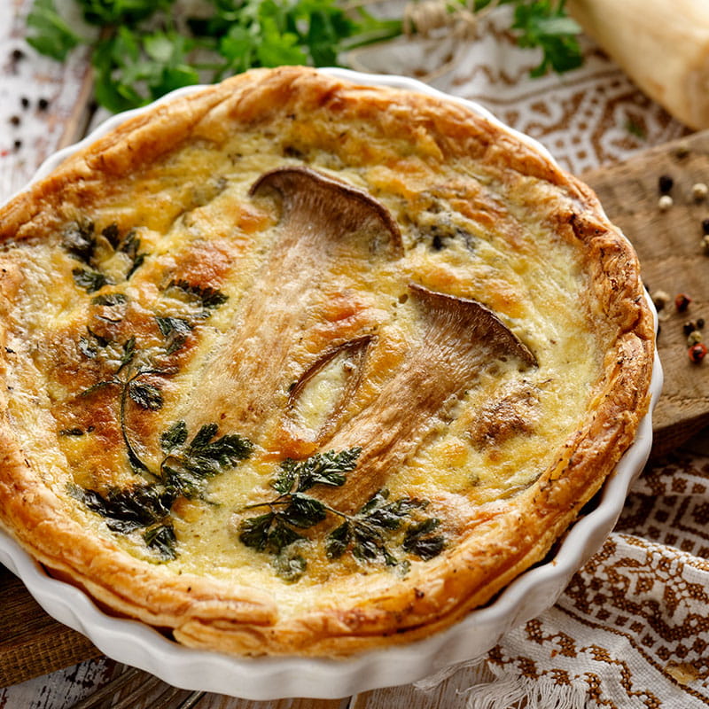 Kartoffel-Steinpilz-Kuchen