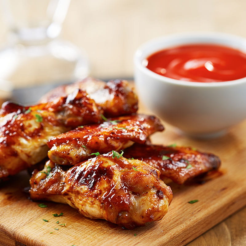 Juicy BBQ Chicken Wings