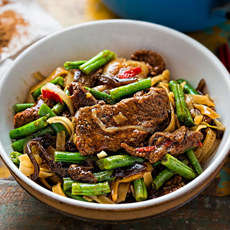 thailändische Rindshüftstreifen "7 Spices"