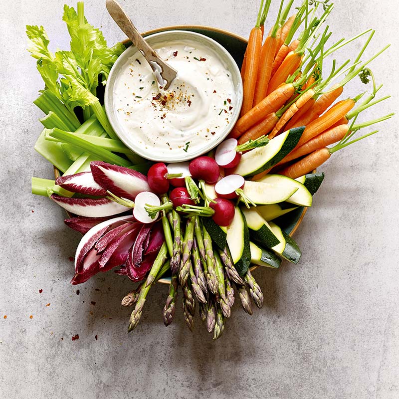 Gemüse-dip mit piri piri
