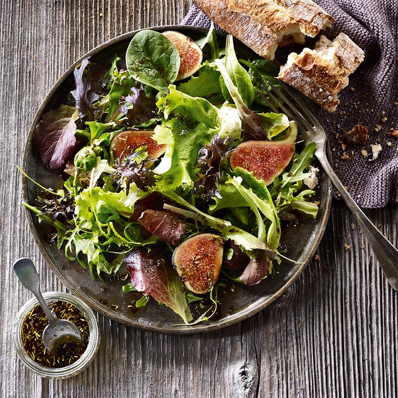 Gemischter Salat mit Honigvinaigrette