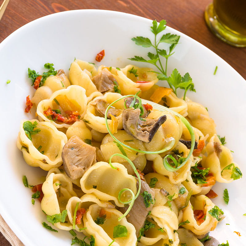 Orecchiette mit Gemüse