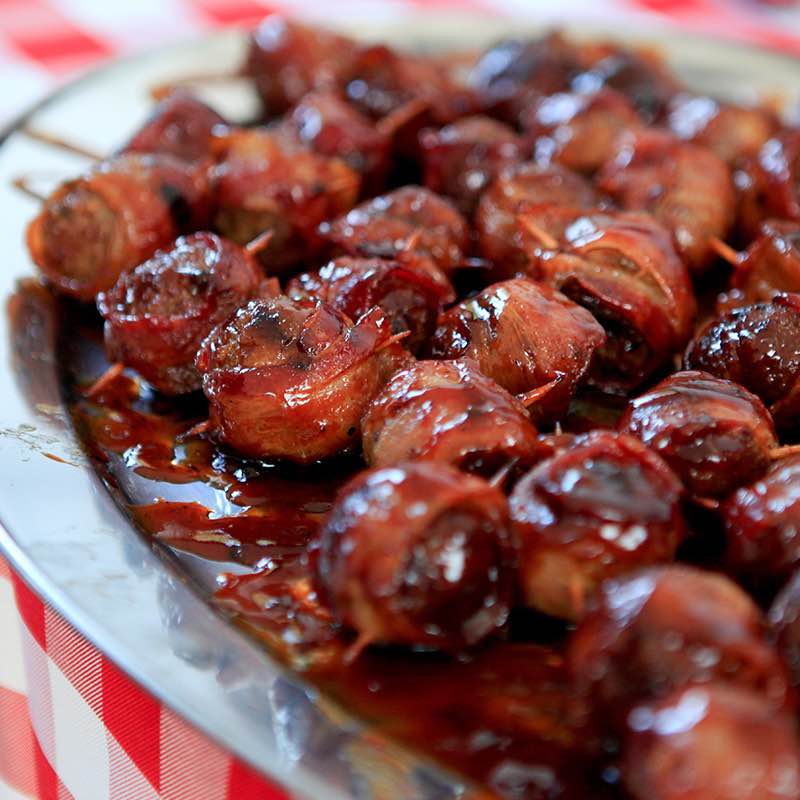 Schweinefleischbällchen mit Cranberry 