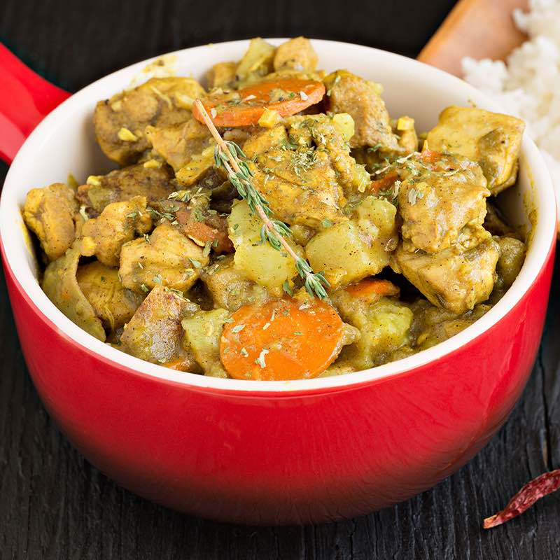 Poulet au curry