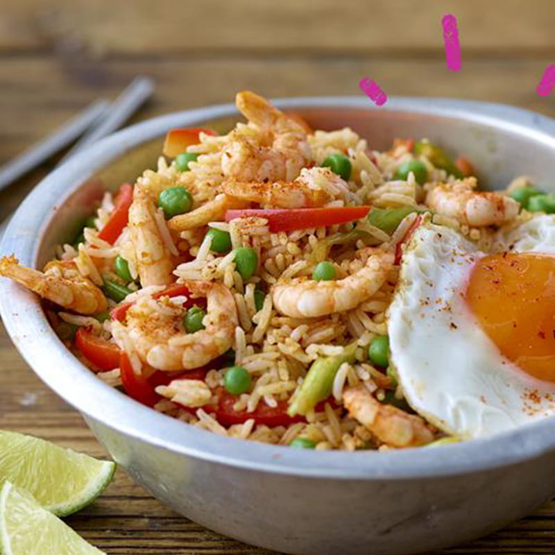 BOL DE RIZ AUX CREVETTES SRIRACHA 