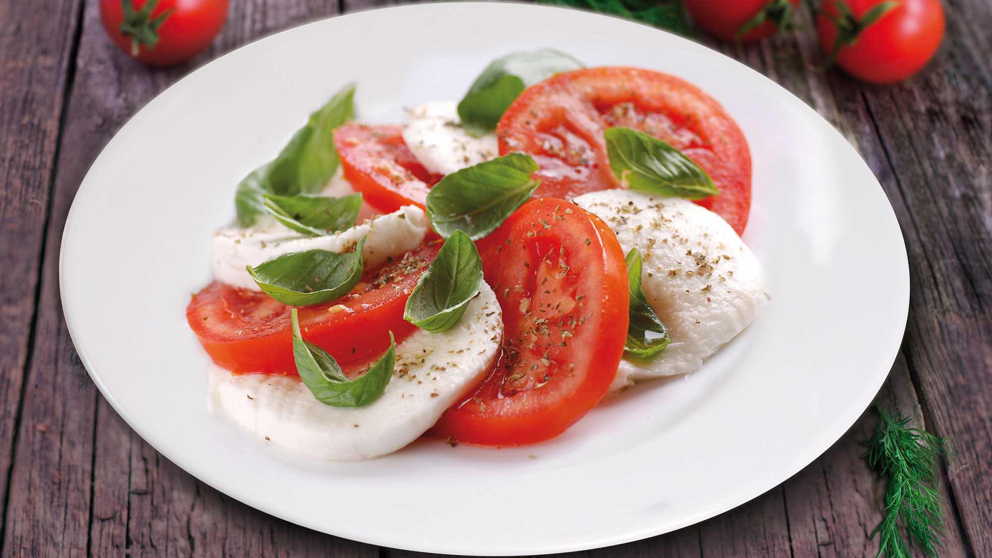 Tomaten-mozzarella